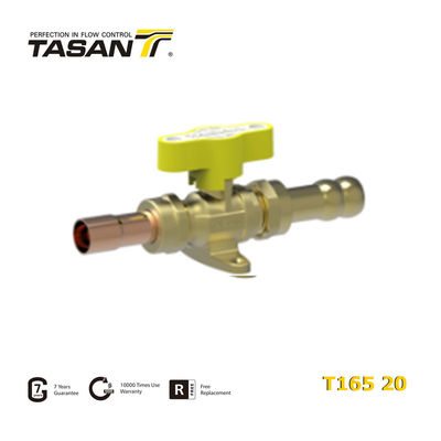 TASAN 1/2&quot;X14mm / 16mm Tubo Gas Linea Valvola a Sfera Valvola Gas Manuale T165 20